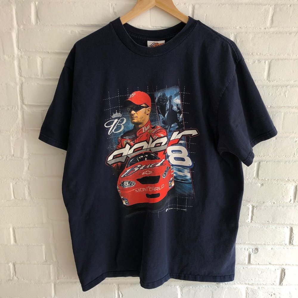 Vintage 2005 Winner's Circle Dale Earnhardt Jr Budwesier NASCAR T-Shirt
